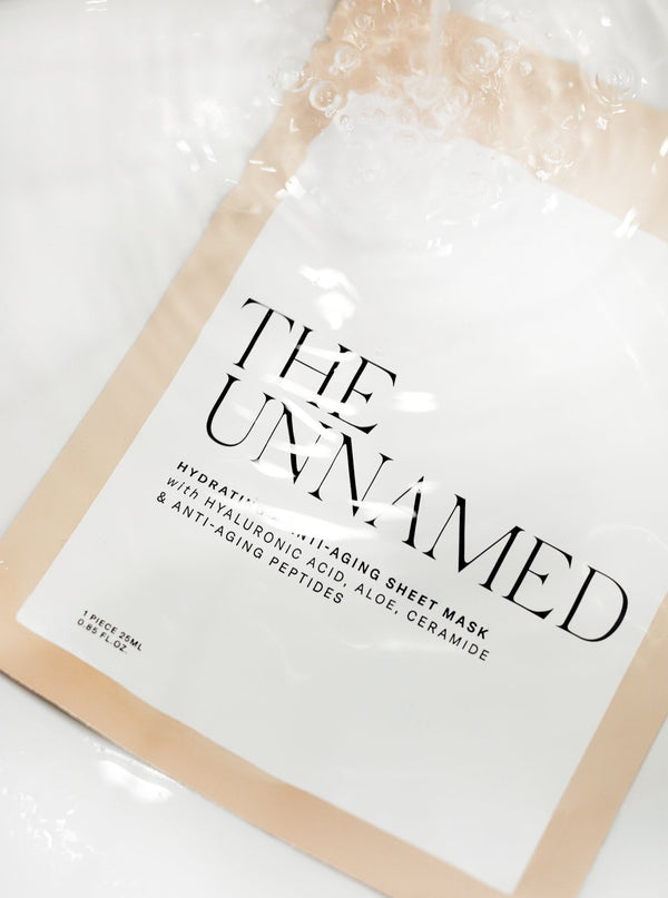 The Unnamed Hydrating Face Sheet Masks Under Water